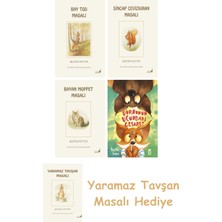 Everest Yayınları Beatrix Potter  18 - Bay Tod Masalı + Beatrix Potter  2 - Sincap Cevizkıran Masalı + Beatrix Potter  10 - Bayan Moppet Masalı + Burnunun Ucundaki Cesaret