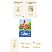 Everest Yayınları Beatrix Potter  9 - Yaramaz Tavşan Masalı + Beatrix Potter  7 - Turta ve Çörek Kalıbı Masalı + Belki De Çok Seversin
