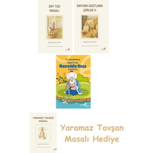 Everest Yayınları Beatrix Potter  18 - Bay Tod Masalı + Beatrix Potter  22 - Hayvan Dostlara Şiirler 2 + Çağdaş Yorumla Nasreddin Hoca - Karikatür/şiir