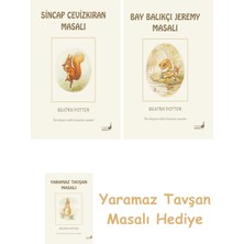 Everest Yayınları Beatrix Potter  2 - Sincap Cevizkıran Masalı + Beatrix Potter  8 - Bay Balıkçı Jeremy Masalı + Yaramaz Tavşan Masalı