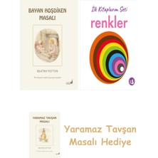Everest Yayınları Beatrix Potter  6 - Bayan Hoşdiken Masalı + Ilk Kitaplarım - Renkler (Ciltli) + Yaramaz Tavşan Masalı