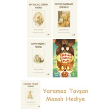 Everest Yayınları Beatrix Potter  8 - Bay Balıkçı Jeremy Masalı + Beatrix Potter  22 - Hayvan Dostlara Şiirler 2 + Beatrix Potter  10 - Bayan Moppet Masalı + Burnunun Ucundaki Cesaret