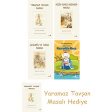 Everest Yayınları Beatrix Potter  9 - Yaramaz Tavşan Masalı + Beatrix Potter  23 - Küçük Domuz Robinson Masalı + Beatrix Potter  15 - Zencefil ve Turşu Masalı + Çağdaş Yorumla Nasreddin Hoca - Karikatür/şiir