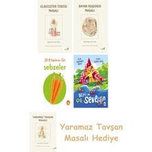 Everest Yayınları + Beatrix Potter  6 - Bayan Hoşdiken Masalı + Ilk Kitaplarım - Sebzeler (Ciltli) + Belki De Çok Seversin