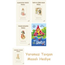 Everest Yayınları + Beatrix Potter  7 - Turta ve Çörek Kalıbı Masalı + Beatrix Potter  4 - Tavşan Benjamin Masalı + Belki De Çok Seversin