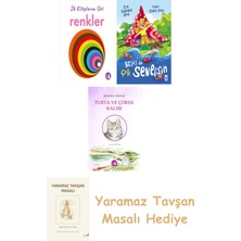 Everest Yayınları Ilk Kitaplarım - Renkler (Ciltli) + Belki De Çok Seversin + Turta ve Çörek Kalıbı