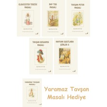 Everest Yayınları Beatrix Potter  4 - Tavşan Benjamin Masalı + Beatrix Potter  22 - Hayvan Dostlara Şiirler 2