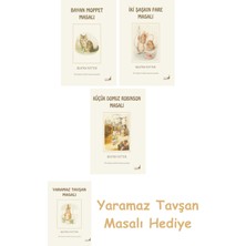Everest Yayınları Beatrix Potter  10 - Bayan Moppet Masalı + Beatrix Potter  5 - Iki Şaşkın Fare Masalı + Beatrix Potter  23 - Küçük Domuz Robinson Masalı