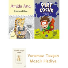 Everest Yayınları Amida Ana + Pırt Çocuk 2  - Hazır, Nişan Al Fırlat + Yaramaz Tavşan Masalı