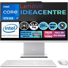 Lenovo Ideacentre 24IRH9 I7-13620H 32GB 512GB SSD 23.8" Fhd W11P 100Hz All In One Pc F0HN0056TR 012