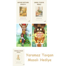 Everest Yayınları Beatrix Potter  22 - Hayvan Dostlara Şiirler 2 + Beatrix Potter  13 - Samuel Telbıyık Masalı + Kırmızı Başlıklı Kız Kurda Karşı + Burnunun Ucundaki Cesaret