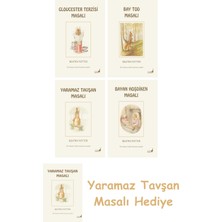 Everest Yayınları Beatrix Potter  9 - Yaramaz Tavşan Masalı + Beatrix Potter  6 - Bayan Hoşdiken Masalı