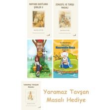 Everest Yayınları Beatrix Potter  22 - Hayvan Dostlara Şiirler 2 + Beatrix Potter  15 - Zencefil ve Turşu Masalı + Kırmızı Başlıklı Kız Kurda Karşı + Çağdaş Yorumla Nasreddin Hoca - Karikatür/şiir