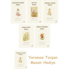Everest Yayınları Beatrix Potter  9 - Yaramaz Tavşan Masalı + Beatrix Potter  2 - Sincap Cevizkıran Masalı