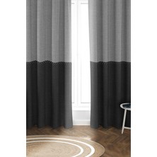 Dolce Mariee Parlak Saten Mikro Kumaş Çift Kanat Fon Perde Takımı PRD0007