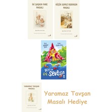 Everest Yayınları Beatrix Potter  5 - Iki Şaşkın Fare Masalı + Beatrix Potter  23 - Küçük Domuz Robinson Masalı + Belki De Çok Seversin