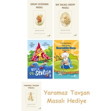 Everest Yayınları Beatrix Potter  2 - Sincap Cevizkıran Masalı + Beatrix Potter  8 - Bay Balıkçı Jeremy Masalı + Belki De Çok Seversin + Çağdaş Yorumla Nasreddin Hoca - Karikatür/şiir