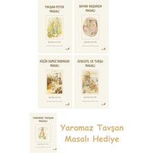 Everest Yayınları Beatrix Potter  6 - Bayan Hoşdiken Masalı + Beatrix Potter  23 - Küçük Domuz Robinson Masalı + Beatrix Potter  15 - Zencefil ve Turşu Masalı