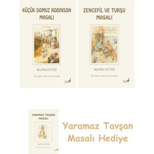 Everest Yayınları Beatrix Potter  23 - Küçük Domuz Robinson Masalı + Beatrix Potter  15 - Zencefil ve Turşu Masalı + Yaramaz Tavşan Masalı