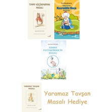 Everest Yayınları Beatrix Potter  17 - Timmy Küçükparmak Masalı + Çağdaş Yorumla Nasreddin Hoca - Karikatür/şiir + Jemima Paytakördek'in Masalı