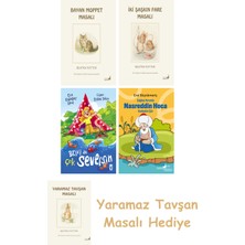 Everest Yayınları Beatrix Potter  10 - Bayan Moppet Masalı + Beatrix Potter  5 - Iki Şaşkın Fare Masalı + Belki De Çok Seversin + Çağdaş Yorumla Nasreddin Hoca - Karikatür/şiir