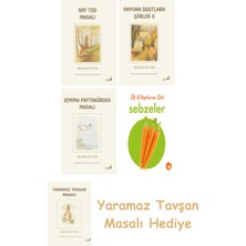 Everest Yayınları Beatrix Potter  18 - Bay Tod Masalı + Beatrix Potter  22 - Hayvan Dostlara Şiirler 2 + Beatrix Potter  12 - Jemima Paytakördek Masalı + Ilk Kitaplarım - Sebzeler (Ciltli)