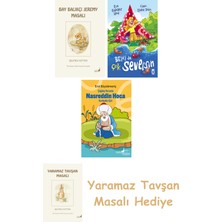 Everest Yayınları Beatrix Potter  8 - Bay Balıkçı Jeremy Masalı + Belki De Çok Seversin + Çağdaş Yorumla Nasreddin Hoca - Karikatür/şiir