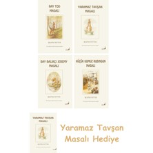 Everest Yayınları Beatrix Potter  18 - Bay Tod Masalı + Beatrix Potter  9 - Yaramaz Tavşan Masalı + Beatrix Potter  8 - Bay Balıkçı Jeremy Masalı + Beatrix Potter  23 - Küçük Domuz Robinson Masalı