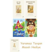 Everest Yayınları Beatrix Potter  18 - Bay Tod Masalı + Beatrix Potter  22 - Hayvan Dostlara Şiirler 2 + Belki De Çok Seversin + Burnunun Ucundaki Cesaret