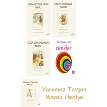 Everest Yayınları Beatrix Potter  7 - Turta ve Çörek Kalıbı Masalı + Beatrix Potter  2 - Sincap Cevizkıran Masalı + Beatrix Potter  23 - Küçük Domuz Robinson Masalı + Ilk Kitaplarım - Renkler (Ciltli)