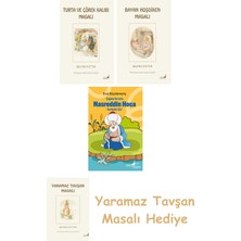Everest Yayınları Beatrix Potter  7 - Turta ve Çörek Kalıbı Masalı + Beatrix Potter  6 - Bayan Hoşdiken Masalı + Çağdaş Yorumla Nasreddin Hoca - Karikatür/şiir