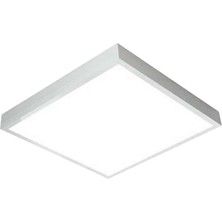 22W Kare Sıva Üstü Beyaz Kasa LED Panel 6500K Fujika