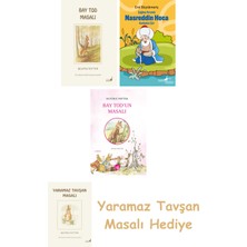 Everest Yayınları Beatrix Potter  18 - Bay Tod Masalı + Çağdaş Yorumla Nasreddin Hoca - Karikatür/şiir + Bay Tod’un Masalı
