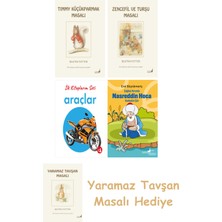 Everest Yayınları Beatrix Potter  17 - Timmy Küçükparmak Masalı + Beatrix Potter  15 - Zencefil ve Turşu Masalı + Ilk Kitaplarım - Araçlar (Ciltli) + Çağdaş Yorumla Nasreddin Hoca - Karikatür/şiir