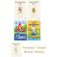 Everest Yayınları Beatrix Potter  17 - Timmy Küçükparmak Masalı + Beatrix Potter  2 - Sincap Cevizkıran Masalı + Belki De Çok Seversin + Çağdaş Yorumla Nasreddin Hoca - Karikatür/şiir