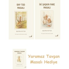 Everest Yayınları Beatrix Potter  18 - Bay Tod Masalı + Beatrix Potter  5 - Iki Şaşkın Fare Masalı + Yaramaz Tavşan Masalı