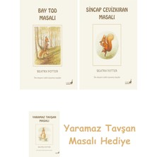 Everest Yayınları Beatrix Potter  18 - Bay Tod Masalı + Beatrix Potter  2 - Sincap Cevizkıran Masalı + Yaramaz Tavşan Masalı