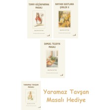 Everest Yayınları Beatrix Potter  17 - Timmy Küçükparmak Masalı + Beatrix Potter  22 - Hayvan Dostlara Şiirler 2 + Beatrix Potter  13 - Samuel Telbıyık Masalı