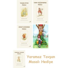 Everest Yayınları Beatrix Potter  17 - Timmy Küçükparmak Masalı + Beatrix Potter  2 - Sincap Cevizkıran Masalı + Kırmızı Başlıklı Kız Kurda Karşı