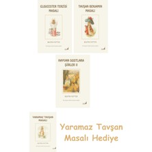 Everest Yayınları + Beatrix Potter  4 - Tavşan Benjamin Masalı + Beatrix Potter  22 - Hayvan Dostlara Şiirler 2