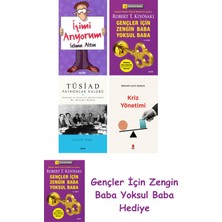 Alfa Yayınları Işimi Arıyorum + Gençler Için Zengin Baba Yoksul Baba + Tüsiad Patronlar Kulübü + Kriz  Yönetimi