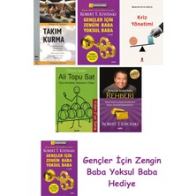 Alfa Yayınları Takım Kurma + Gençler Için Zengin Baba Yoksul Baba + Kriz  Yönetimi + Ali Topu Sat + Zengin Baba’...