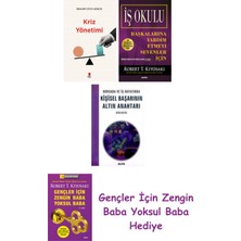 Alfa Yayınları Kriz  Yönetimi + Iş Okulu - Başkalarına Yardım Etmeyi Sevenler Için + Kişisel Başarının Altın Ana...