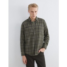 Lc Waikiki Yeni Sezon Regular Fit Uzun Kollu Ekose Erkek Gömlek