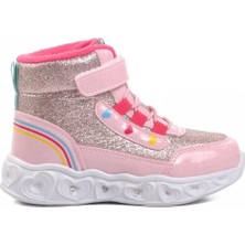 Cool 25C.KIDS Işıklı Hafif Taban Anatomik Kız Çocuk Bot