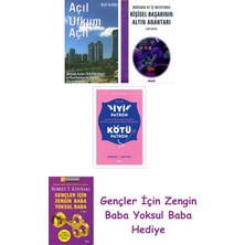 Alfa Yayınları Açıl Ufkum Açıl + Kişisel Başarının Altın Anahtarı + Iyi Patron Kötü Patron