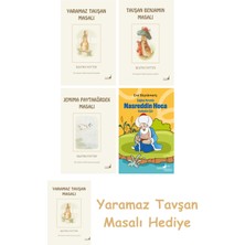 Everest Yayınları Beatrix Potter  9 - Yaramaz Tavşan Masalı + Beatrix Potter  4 - Tavşan Benjamin Masalı + Beatrix Potter  12 - Jemima Paytakördek Masalı + Çağdaş Yorumla Nasreddin Hoca - Karikatür/şiir