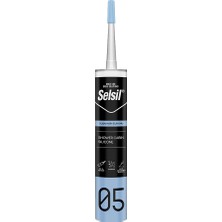 Selsil Duşakabin Silikonu - 310ML (Beyaz)