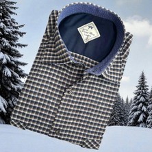 Eren Style Klasik %100 Cotton Uzun Kollu Terletmeyen Kışlık Flanel Kumaş Çok Renkli Gömlek (Regular Kalıp)