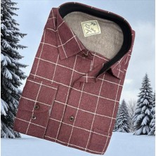 Eren Style Klasik %100 Cotton Uzun Kollu Terletmeyen Kışlık Flanel Kumaş Çok Renkli Gömlek (Regular Kalıp)